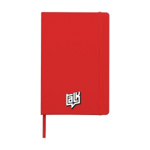Carnet de notes compact format A5 avec environ 96 feuilles / 192 pages de couleur crème, papier ligné (80 g/m²) certifié FSC Mix 7