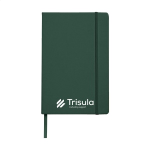Carnet de notes compact format A5 avec environ 96 feuilles / 192 pages de couleur crème, papier ligné (80 g/m²) certifié FSC Mix 12