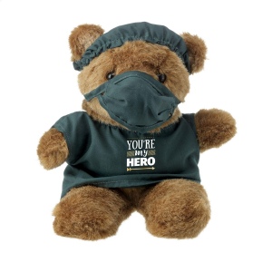 Ours en peluche avec vêtements d'opération