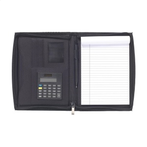 Conférencier/porte-documents en polyester 600D/matière synthétique de format A5 3