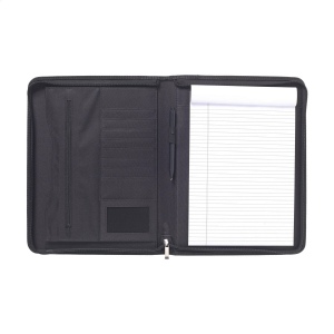 Conférencier/porte-documents en cuir de boeuf recyclé de format A4 3