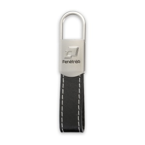 Porte-clés similicuir - fermeture a ressort kc081-3 - kc081-3