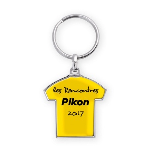 Porte-clés zamac forme maillot rukc06 2