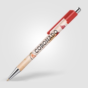 Stylo Astaire chrome avec embout coloré (+SimpliColour) 16