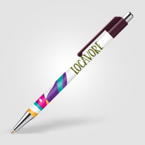 Stylo Astaire chrome avec embout coloré (+SimpliColour) 13