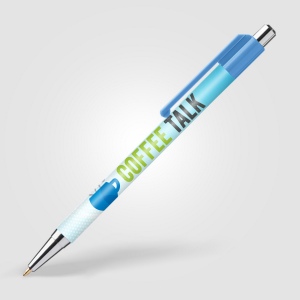 Stylo Astaire chrome avec embout coloré (+SimpliColour) 8