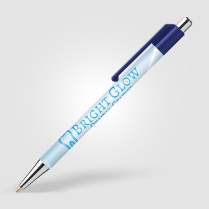 Stylo Astaire chrome avec embout coloré (+SimpliColour) 18