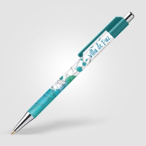 Stylo Astaire chrome avec embout coloré (+SimpliColour) 17