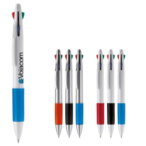 Stylo bille 4 couleurs