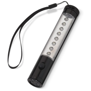 Lampe torche alu 5 + 8 LED avec aimant 2