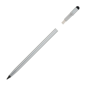 Crayon en aluminium longue durée avec gomme 8