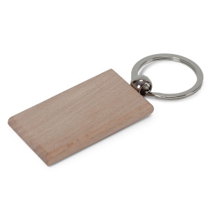 Porte-clés rectangulaire en bois 2
