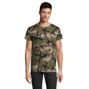 Tee-shirt homme col rond - CAMO MEN