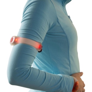 Brassard en silicone muni de 2 LEDS Jenna 8