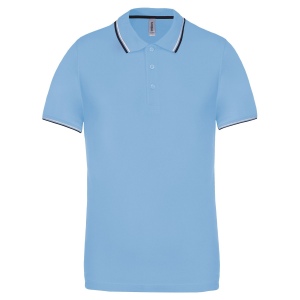 Polo maille piquée manches courtes homme 14