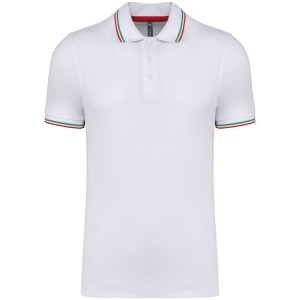 Polo maille piquée manches courtes homme 16