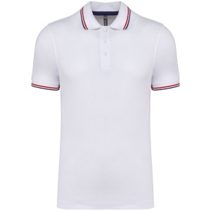 Polo maille piquée manches courtes homme 3