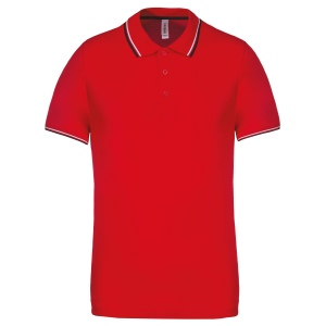 Polo maille piquée manches courtes homme 13