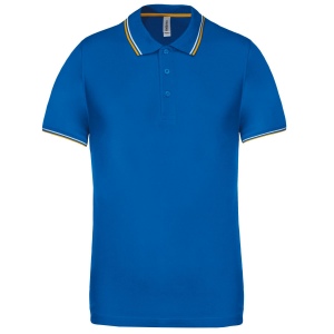 Polo maille piquée manches courtes homme 9