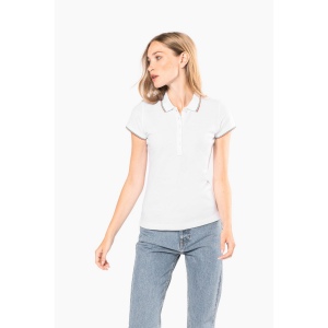 Polo manches courtes femme