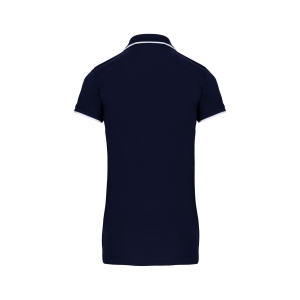 Polo maille piquée manches courtes femme 5