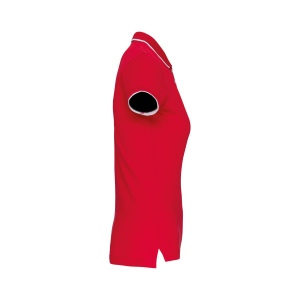 Polo maille piquée manches courtes femme 9