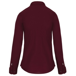 Chemise col mao manches longues femme 9