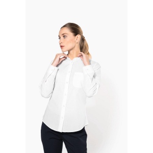 Chemise col mao manches longues femme 35