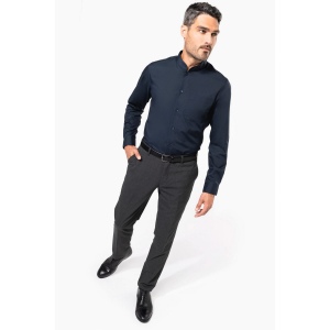 Chemise col mao manches longues 22