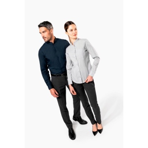 Chemise col mao manches longues 35