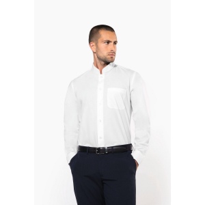 Chemise col mao manches longues 42