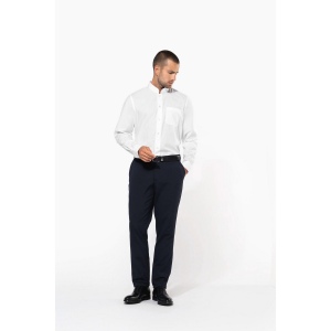 Chemise col mao manches longues 43