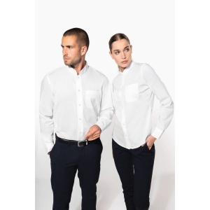 Chemise col mao manches longues 49
