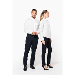 Chemise col mao manches longues 50