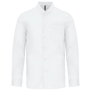 Chemise col mao manches longues 2