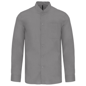 Chemise col mao manches longues 6