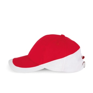 Racing - Casquette bicolore 6 panneaux 52