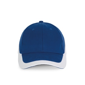 Racing - Casquette bicolore 6 panneaux 12