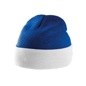 Bonnet bicolore avec revers 7