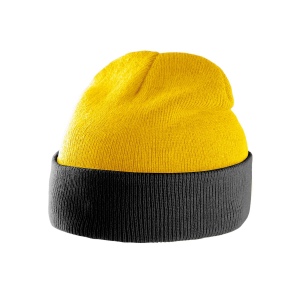 Bonnet bicolore avec revers 10