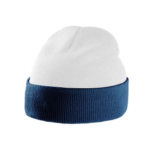 Bonnet bicolore avec revers 9