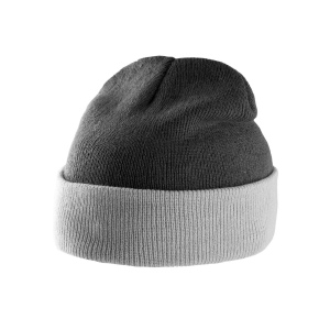 Bonnet bicolore avec revers 5