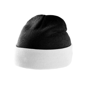 Bonnet bicolore avec revers 4