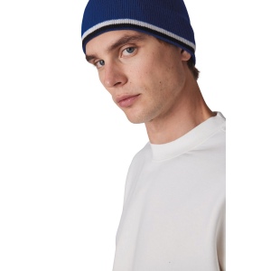 Bonnet bande bicolore contrastée 14