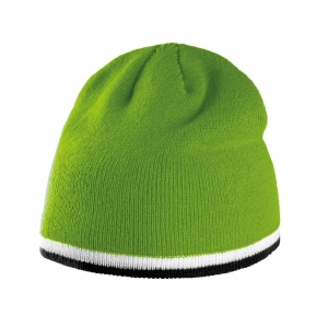Bonnet bande bicolore contrastée 5