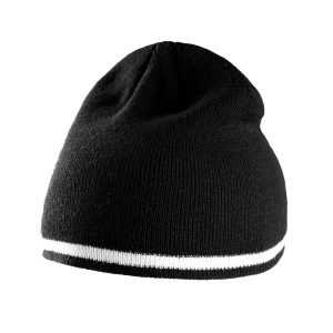 Bonnet bande bicolore contrastée 2