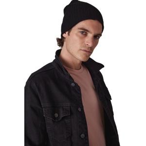 Bonnet tricot côtelé 7