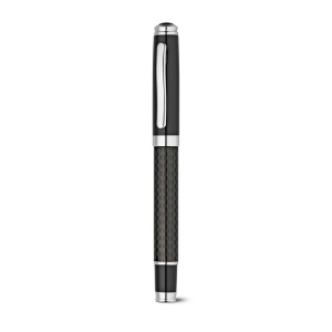 CHESS. Kit roller et stylo à bille en métal et fibre de carbone avec mécanisme twist 5