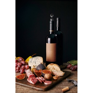 BARREL. Set à vin en zinc et acier inoxydable 4