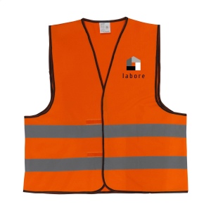 Veste de sécurité fluorescente, 100 % tricot polyester 8